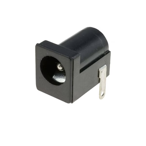 Female 12V DC Power Jack Socket Connector <b>Round</b> Panel PCB Mount for Circuit Board Power Interface and Embedded Electronics Use - Product Image 3
