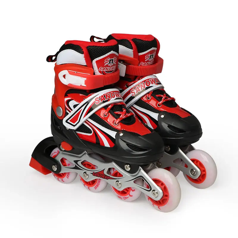 Hot Goedkope China Made High Hard Shell Hardheid Vier Land Wielen Slalom Roller Blanco Kleur Verhuur Roze Dames Inline Skates