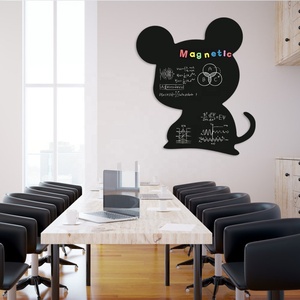 Amovible pour un transport facile autocollants muraux de <span class=keywords><strong>tableau</strong></span> <span class=keywords><strong>noir</strong></span> profilé magnétique de taille personnalisée pour la décoration intérieure pour les peintures d'enfants - Product Image 3