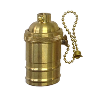Meilleure vente de luminaires décoratifs industriels rétro antiques simples E26 E27 E40 douille de lumière Base de lampe de surface en aluminium