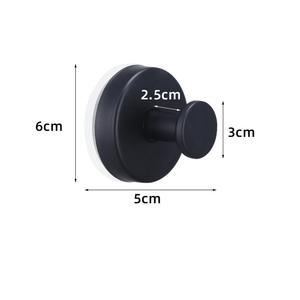 Gancho Moderno con Ventosa de Acero de Alta Succión para Baño, Inodoro, Pared, Instalación sin Perforaciones, Uso en Cocina y Ducha - Product Image 5
