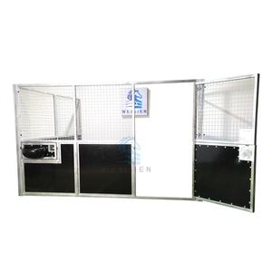 Goede Prijs Draagbare Duurzame Composiet Paard Stabiele Kraam Gegalvaniseerd Frame Modulaire Schuur Systeem Aangepast Hdpe Paneel En Dak - Product Image 4