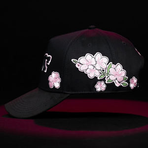 Casquettes en daim noir en gros, casquettes de baseball ajustées personnalisées, doublure en soie, casquettes G5 pour hommes - Product Image 2