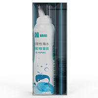 จิงหยู่สเปรย์ฉีดจมูกน้ำทะเลทางสรีรวิทยา 60 มล. มอยเจอร์ไรเซอร์สำหรับผู้ใหญ่และเด็ก - Product Image 5