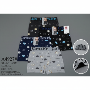 Calzoncillos bóxer XXL para hombre, bragas transpirables de nailon de LICRA de talla grande con logotipo en la cintura, bóxer de calidad de diseño liso para hombre - Product Image 1