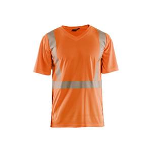 Blaklader-เสื้อยืดป้องกันรังสียูวี Hi-Vis 338610135300XXL ชุดทำงาน HI-VIS สีส้ม7330509524275 - Product Image 1