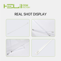 Tubo de Luz LED T8 con Certificación CE RoHS, 18W, 2700LM, 6500K, G13, 270 °   Tubo de PC para Oficina, Almacén, Pasillo, Garaje