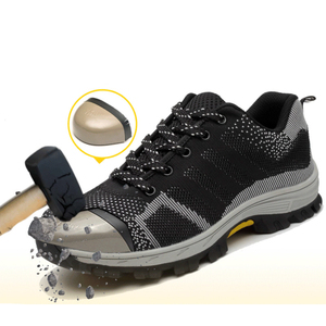 Chống trượt thép ngón chân an toàn công nghiệp Giày nam xây dựng bảo vệ an toàn an ninh giày làm việc - Product Image 5