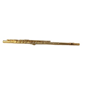 <span class=keywords><strong>Flauto</strong></span> placcato in oro strumenti musicali di alta qualità di buona qualità - Product Image 1