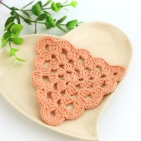 Patch brodé carré en crochet de coton fait main, motif Granny, multicolore, ajouré, à coudre pour chapeau et vêtement, vente en gros