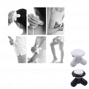 Atacado massageador corporal portátil Mini Bateria USB Portátil Massageador Corporal Vibratório Elétrico - Product Image 6
