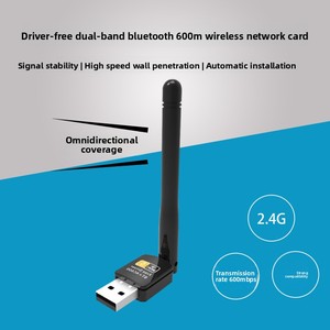 वायरलेस लैपटॉप नेटवर्क कार्ड ड्राइवर-मुक्त Rtl8821 WF बाहरी कंप्यूटर 600 मीटर नेटवर्क कार्ड रिसीवर के लिए - Product Image 5