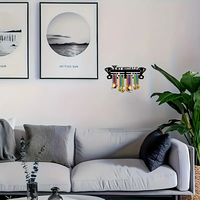 Usine directe personnalisé grand support mural présentoir de médailles en métal pour le stockage de médailles et de récompenses en vrac