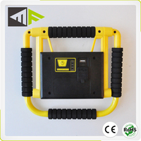 Nuova Lampada da Lavoro LED Professionale Ricaricabile con Funzione USB, Grado di Protezione IP55, Angolo di Illuminazione 270°, 1500 Lumen, per Ufficio e Strada