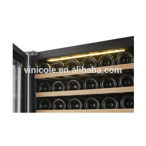 Vinicole Wine Cooler Led Light Large Refrigerator Wholesale Stainless Steel Electronic Temperature Wood <b>Crates</b> Cellar Vino Temp - Product Image 2