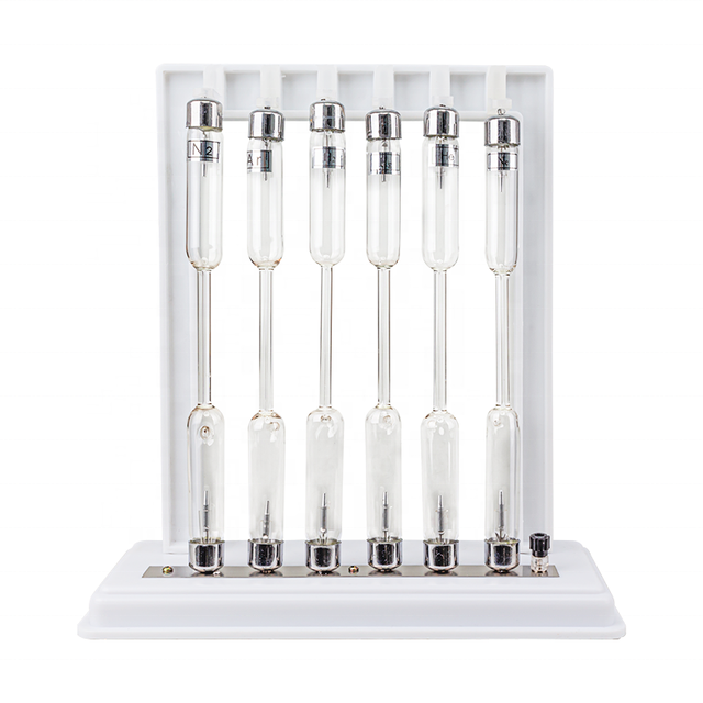 New Condition Hydrogen Nitrogen Neon Gas Spectrum Tube with Stand Wand