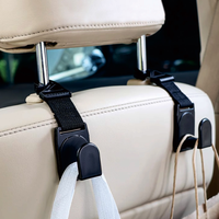 Crochets de suspension pour appuie-tête de voiture LeadLush, accessoire automobile, en ABS/PP, design tendance, rangement pour parapluie, organisateur caché pour siège de voiture