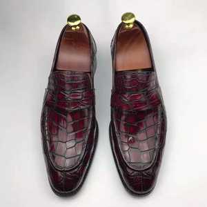 Goodyear zapatos casuales a la venta para hombres <span class=keywords><strong>piel</strong></span> de cocodrilo decente hombres zapatos de software casuales mocasines de cuero de cocodrilo puro zapatos hombres - Product Image 1