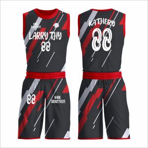 Uniforme de basket-ball personnalisé bas quantité minimale de commande uniforme de basket-ball le plus vendu uniforme de basket-ball à usage extérieur - Product Image 1