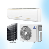 Climatiseur solaire split Puremind 48V DC 9000 BTU 12000 BTU avec système Inverter utilisant R410A R32 R454B R290 pour le refroidissement domestique