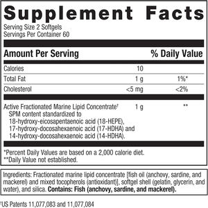 Cápsulas blandas SPM de alta calidad para la inflamación crónica de larga duración, recuperación post-entrenamiento y lesiones musculares. - Product Image 2