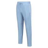 Ensemble de vêtements de sport décontractés 2 pièces pour hommes, logo brodé imprimé personnalisé, veste, pantalon de jogging, vêtements d'entraînement