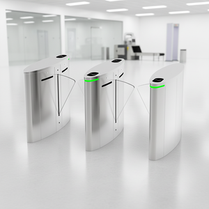 Access Control <strong>Flap</strong> Gate, Automatic Turnstile, Security <strong>Barrier</strong> Gate - Product Image 3