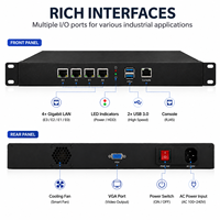 Hardware de Firewall Intel Core I5-4210M 4X Intel 82574L Gigabit Lan 2X Ddr3 Sodimm Msata 1U Rack Mount Computadora Industrial