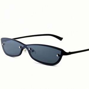 Gafas de Sol de Moda 2019, Diseño Único de Ojo de Gato Pequeño para Hombre, Tonos Rojo, Amarillo y Rosa, Protección UV400, Montura Metálica para Mujer - Product Image 3