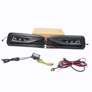 ไฟหน้ากันชนหน้าแบบ LED สำหรับรถยนต์ <span class=keywords><strong>Volkswagen</strong></span> <span class=keywords><strong>Jetta</strong></span> Sagitar <span class=keywords><strong>R</strong></span>-<span class=keywords><strong>Line</strong></span> ปี <span class=keywords><strong>2016</strong></span> พร้อมไฟเลี้ยวสีเหลืองน้ำเงินและไฟเดย์ไลท์ - Product Image 2