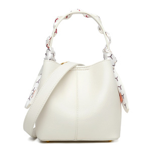 Bolsos de Mano de Cuero PU para Mujer al por Mayor, Bolsos de Hombro de Diseñador de Lujo para Dama con Pañuelo - Product Image 6