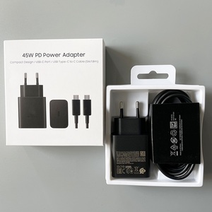 ¡NUEVO! T4510 45W Cable de USB-C QC3.0 9V 3A 5A PD Adaptador de corriente súper rápido Cargador de pared para <span class=keywords><strong>Samsung</strong></span> Flip Z3 <span class=keywords><strong>Z4</strong></span> <span class=keywords><strong>Fold</strong></span> <span class=keywords><strong>Z4</strong></span> - Product Image 1