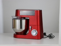 Robot pâtissier électrique 10L avec tête inclinable, 9 vitesses, commande tactile, puissance 2200W, bol mélangeur en acier inoxydable pour pâte
