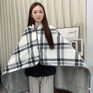 Multifunctional Lazy Person's Shawl Blanket Office Cold Protection Nap Blanket Flannel Student Cover Small Blanket - Product Image 6