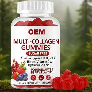 Gummies de Collagène Multifonctionnelles pour Adultes, Éclaircissant Cutané, Biotine, Vitamine C, Produit de Beauté Antioxydant – Meilleures Ventes - Product Image 4