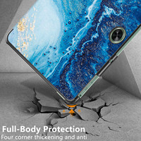 Étui de protection pour tablette intelligente en cuir PU de luxe 11,35 pouces pour Oppo Pad Neo 2023, One Plus Pad Go, OnePlus Pad Air 2