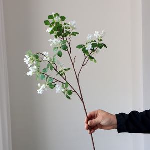 Petite fleur artificielle en plastique de jasmin blanc frais pour <span class=keywords><strong>mariage</strong></span> maison salon décor fleur de jasmin artificielle ficelle pour <span class=keywords><strong>cheveux</strong></span> - Product Image 6