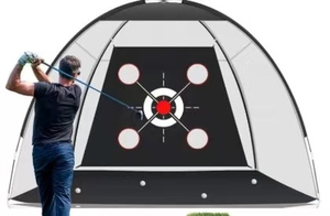 Custom Logo High Quality Wholesale Portable Golf Practice <b>Net</b> Anti Rebound Swing Hitting <b>Net</b> Indoor Outdoor Training Equipment - Product Image 2