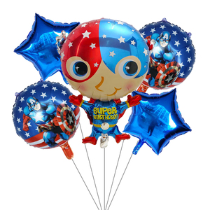 DJTSN Super <span class=keywords><strong>Spiderman</strong></span> Foil Globos Niños Fiesta de cumpleaños Suministros Super globo Juguetes - Product Image 2