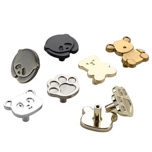 Poignée de tirage en alliage de zinc pour armoire de chambre d'enfant, tiroir, porte d'armoire, accessoire de quincaillerie pour meubles - Product Image 1
