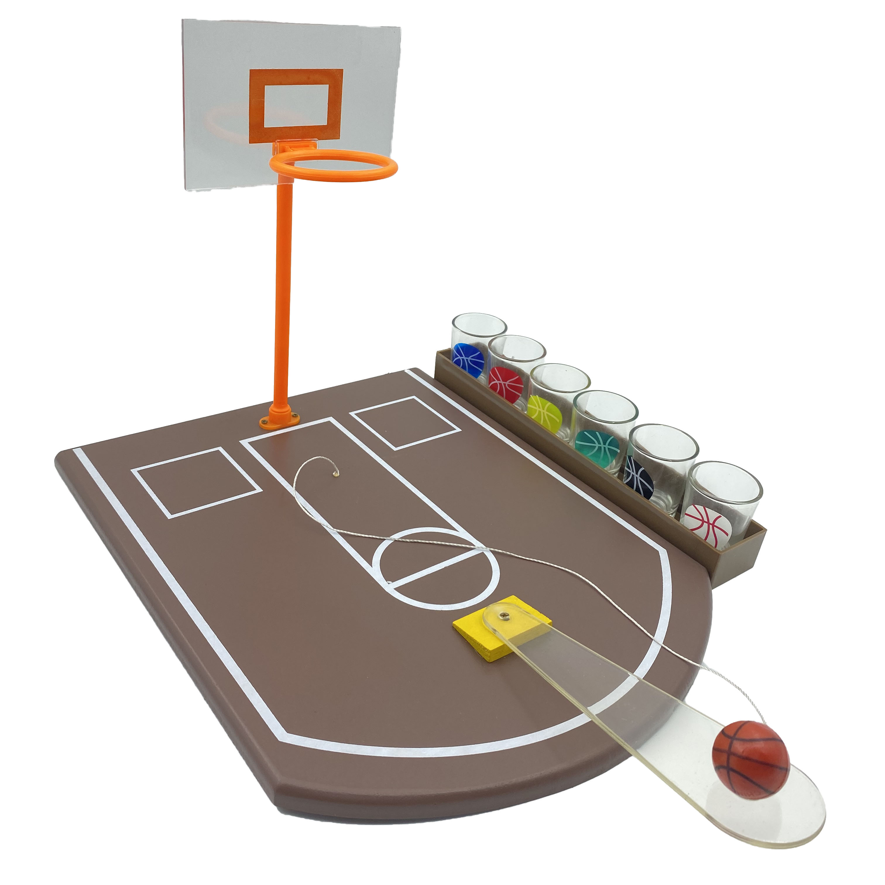 Hot Sell Mini Table Basketball Game Machine Party Drinking Games for Adults