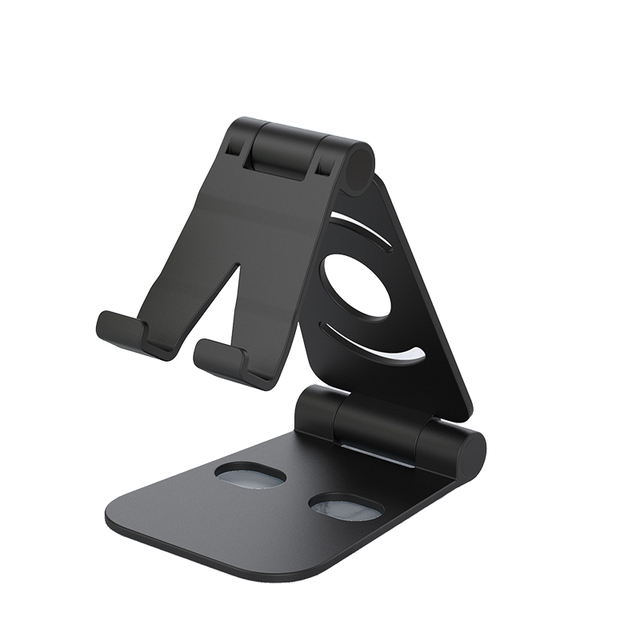 Customized Plastic Foldable Mobile Phone Holder Universal Adjustable Foldable Car Desktop Mobile Phone Holder Products and Molds
