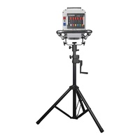 Projecteur de scène de haute qualité pour spectacle de mariage, spectacle de danse, projecteur de scène de 600 W avec valise de transport