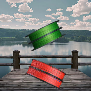 חוט דיג איכותי 12X PE ארוג 100 מטר, עמיד בפני נשיכות, רב צבעוני, רשת חוטים קלועה, מצוף אופטימלי לדיג בנהרות ואגמים - Product Image 3