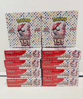 Boîte de cartes à collectionner mystère SV2A Pokémon Anime pour les vendeurs de cartes en direct – Cartes à ouvrir virales
