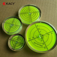 Petit niveau à bulle rond de niveau à bulle de 60*10mm pour la mesure de nivellement de machine