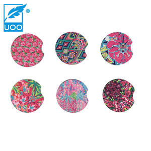 Posavasos de neopreno coloridos UOO alfombrillas antideslizantes y almohadillas impermeables para bebidas hechas en China - Product Image 3