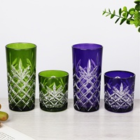 Gobelets à eau sans poignée ni couvercle en verre sodocalcique style Dublin, vente en gros du fabricant, pour restaurants, décoration intérieure et boissons