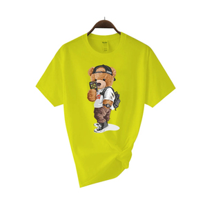 Camiseta de Pijama para Mujer, 100% Algodón, Ecológica, Verano, Personalizada, con Logotipo Impreso por Transferencia de Calor, Marca Privada, Regalo, Venta al Por Mayor - Product Image 1