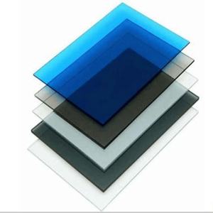 Prix <span class=keywords><strong>direct</strong></span> <span class=keywords><strong>usine</strong></span> – Panneau solide en <span class=keywords><strong>polycarbonate</strong></span> coloré (PC) avec protection UV, résistant au capron - Product Image 1